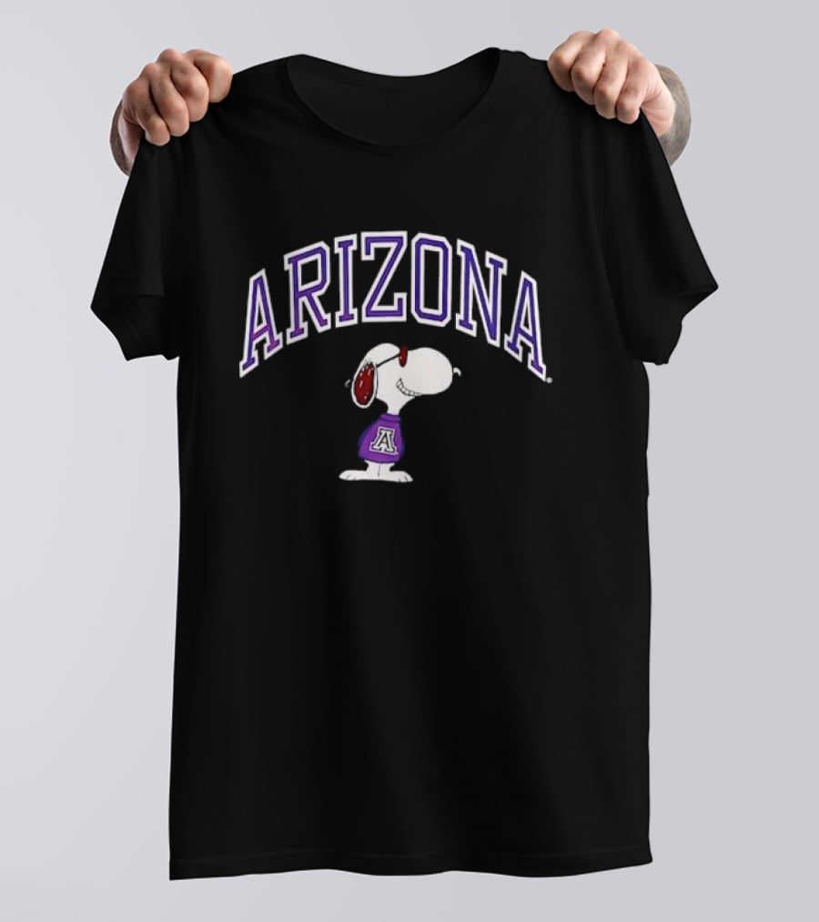 Arizona Snoopy Peanuts Collaboration College Collection T-Shirt