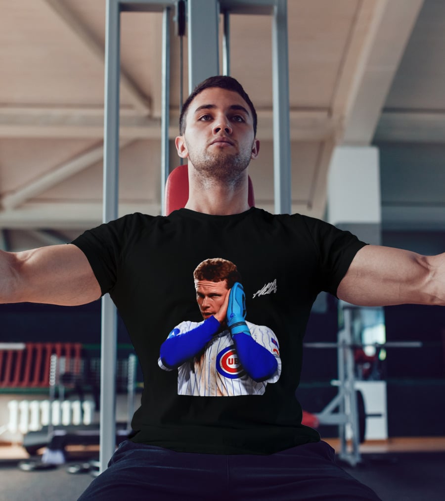 Chicago Cubs Pete Crow Armstrong Night Night Celebration T-Shirt