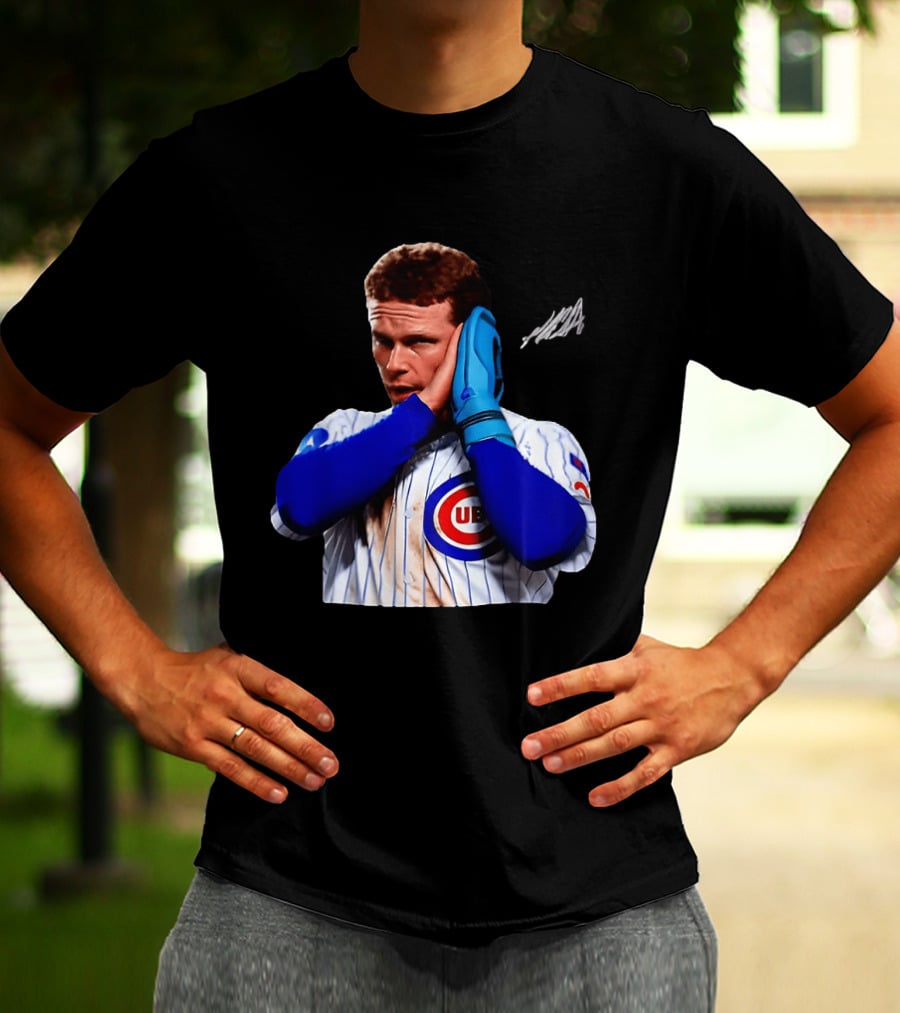 Chicago Cubs Pete Crow Armstrong Night Night Celebration T-Shirt