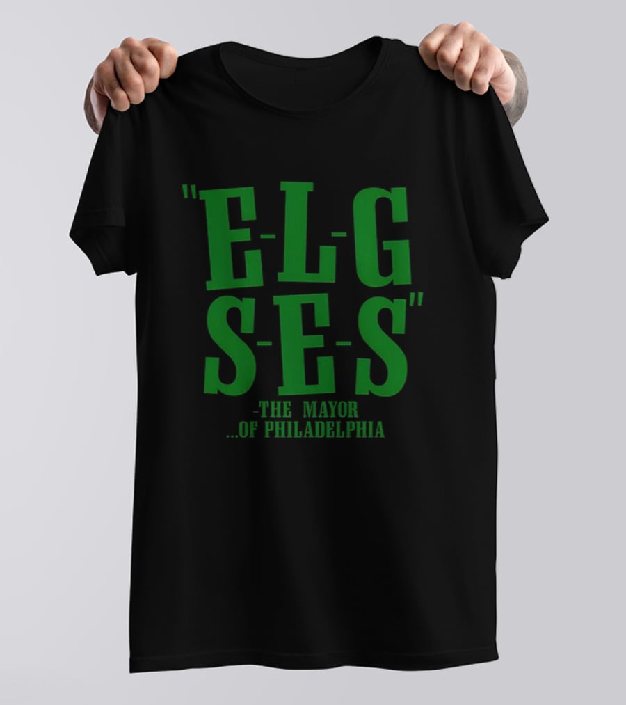 Philadelphia Eagles ELGSES The Mayor Of Philadelphia T-Shirt