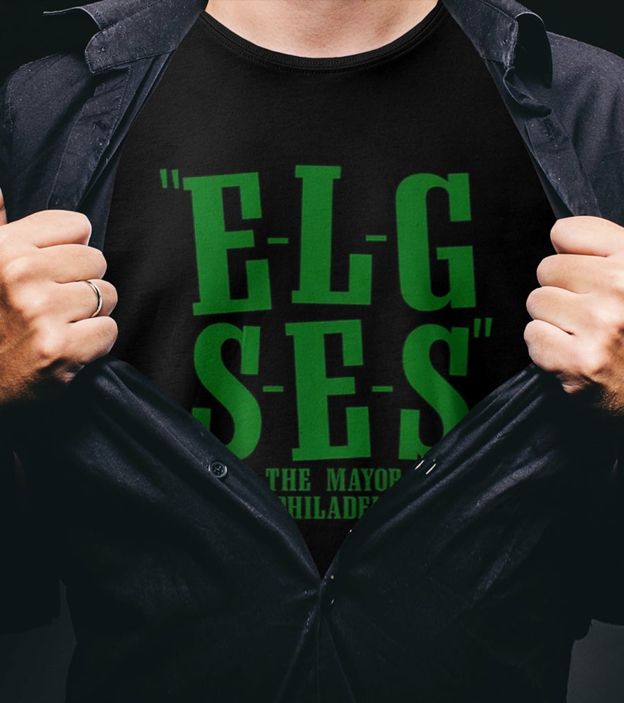 Philadelphia Eagles ELGSES The Mayor Of Philadelphia T-Shirt