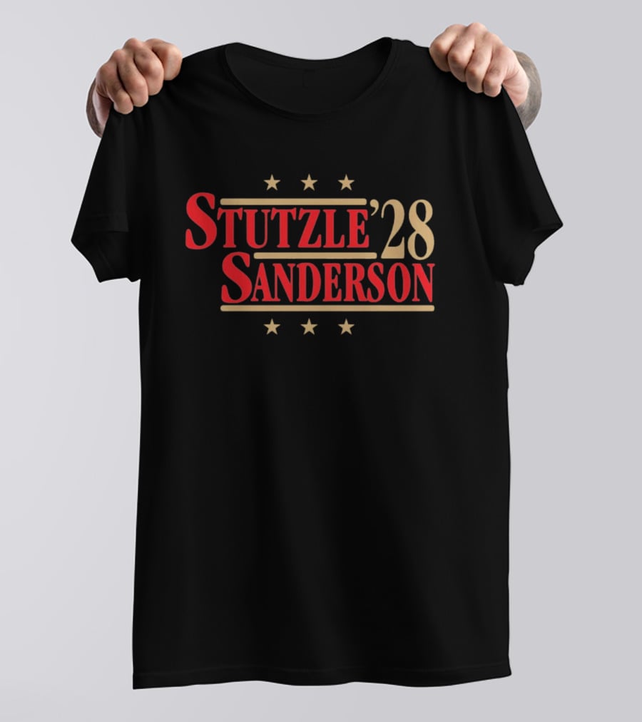 Stutzle Sanderson '28 Stars Ottawa Senators T-Shirt
