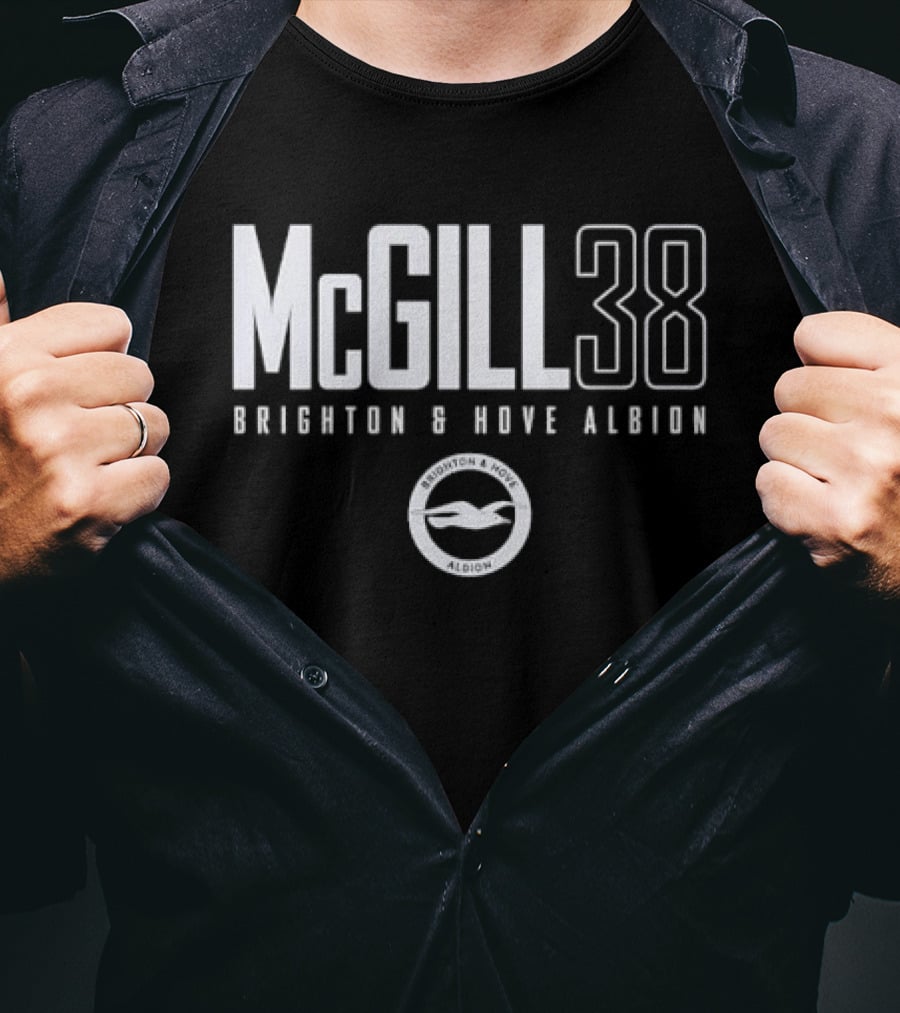 McGill 38 Brighton & Hove Albion T-Shirt