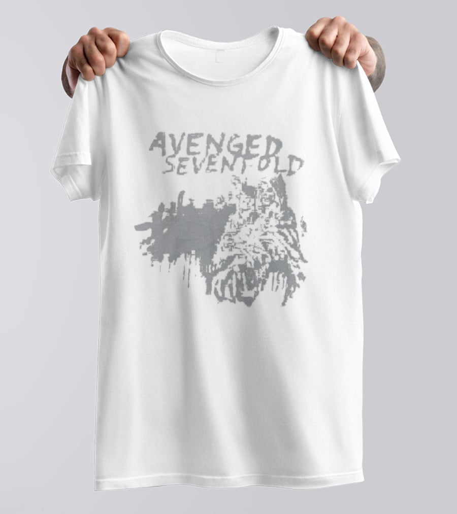 Avenged Sevenfold A7X World Europe Tour Libad T-Shirt