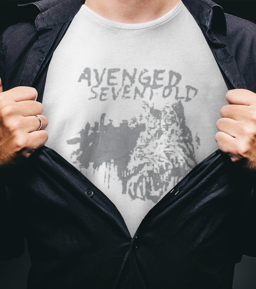 Avenged Sevenfold A7X World Europe Tour Libad T-Shirt
