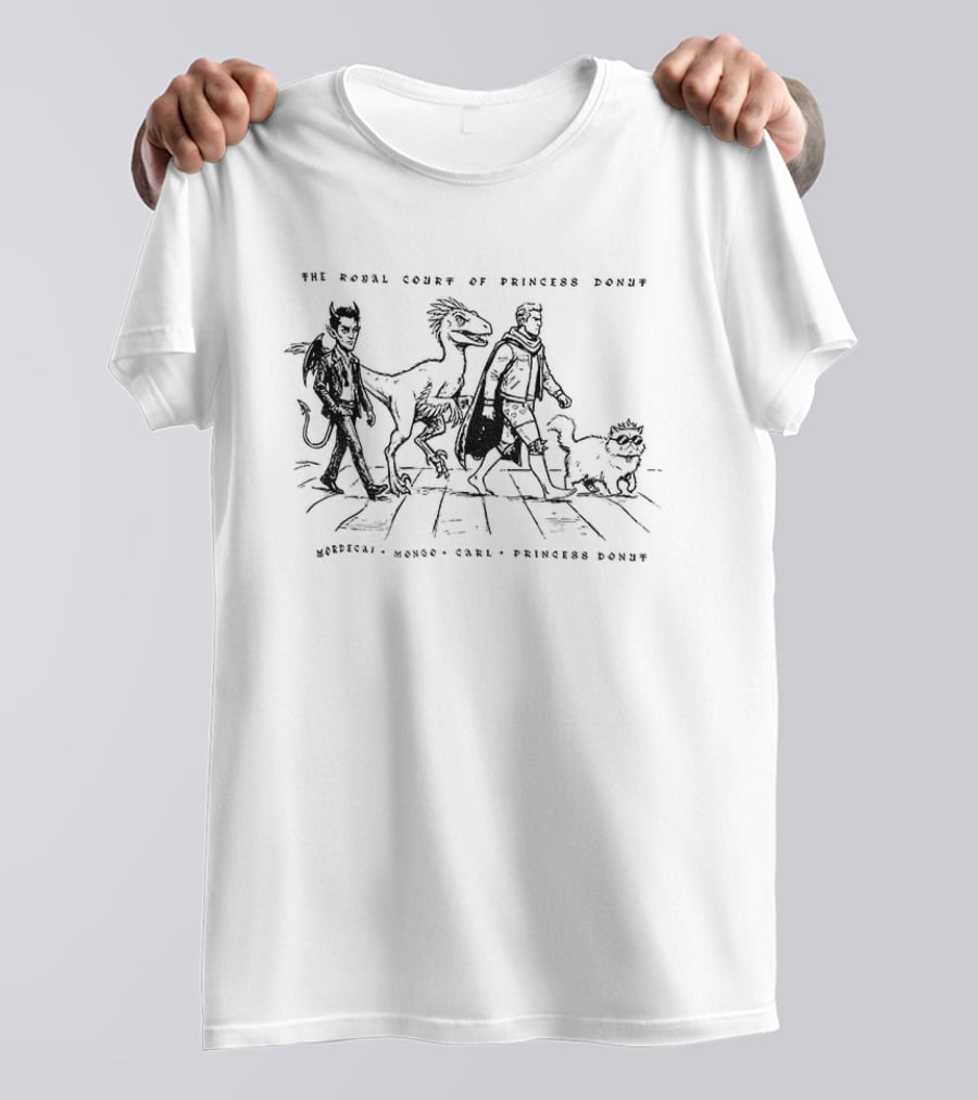 The Royal Court Of Princess Donut Dungeon Crawler Adventure Heroes T-Shirt