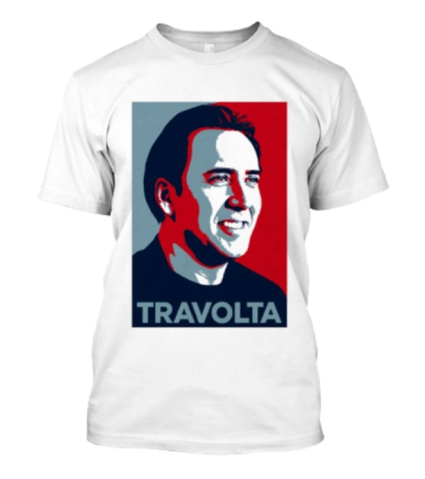 Nicolas Cage Travolta Hope Face Off Image T-Shirt