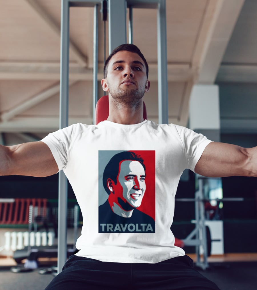 Nicolas Cage Travolta Hope Face Off Image T-Shirt