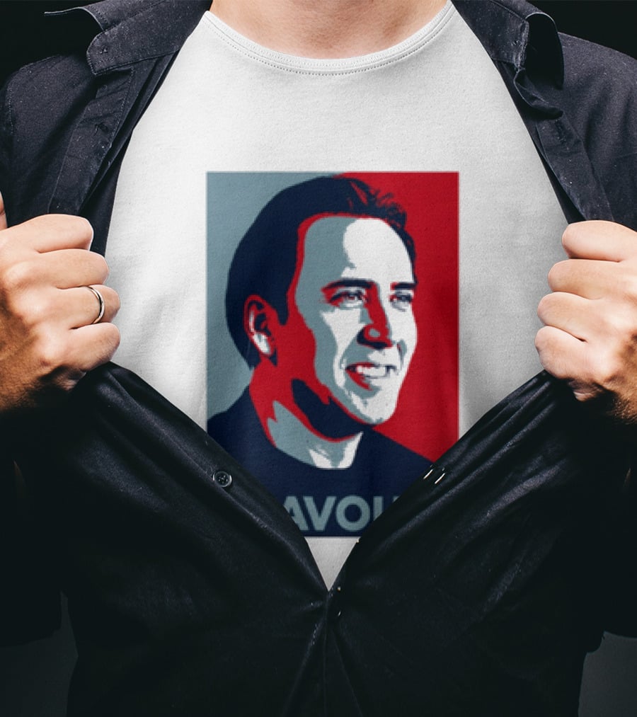 Nicolas Cage Travolta Hope Face Off Image T-Shirt