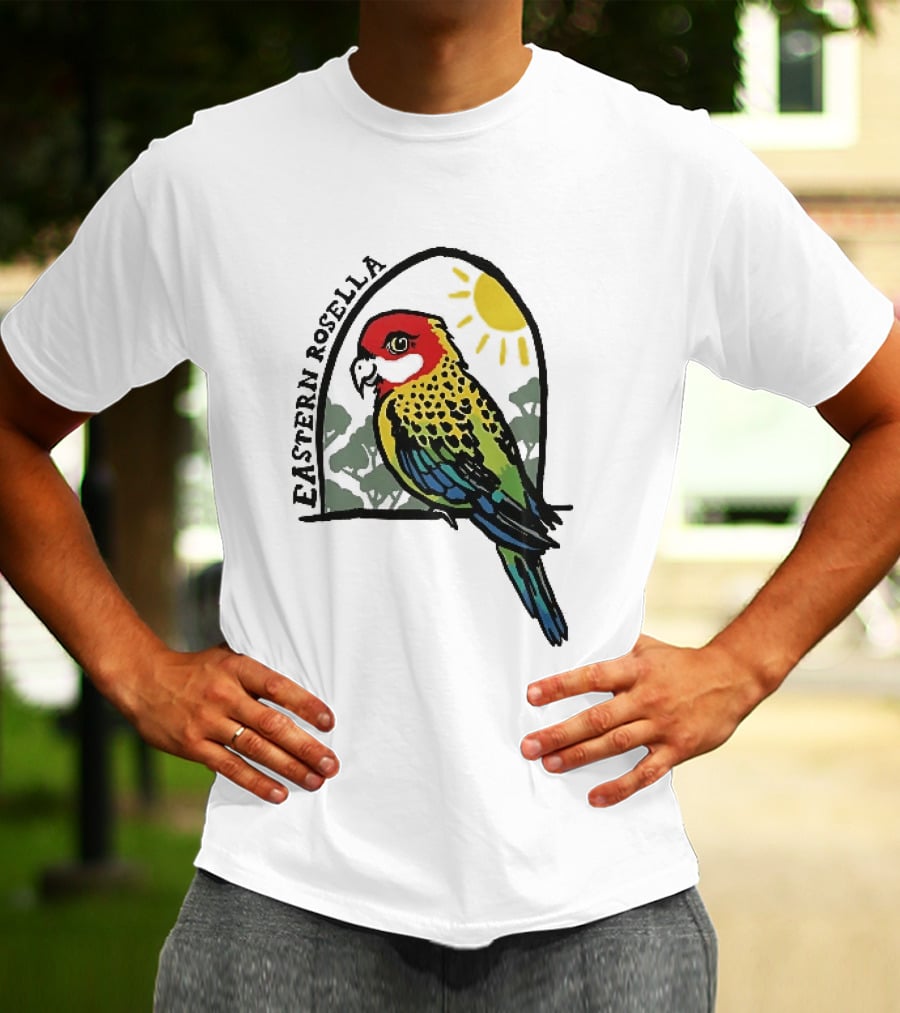 Eastern Rosella Bird Sunshine T-Shirt