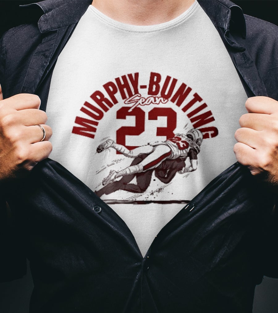 Murphy Bunting Sean 23 Arizona Football Athlete T-Shirt