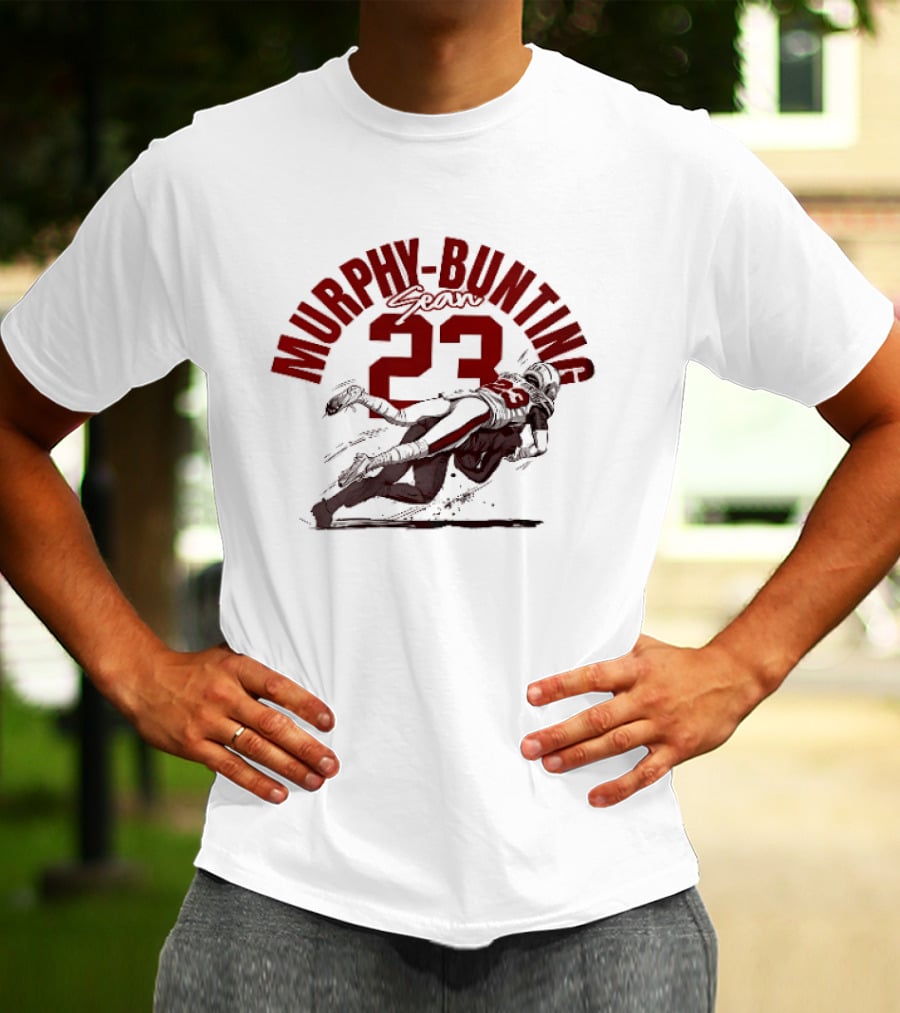 Murphy Bunting Sean 23 Arizona Football Athlete T-Shirt