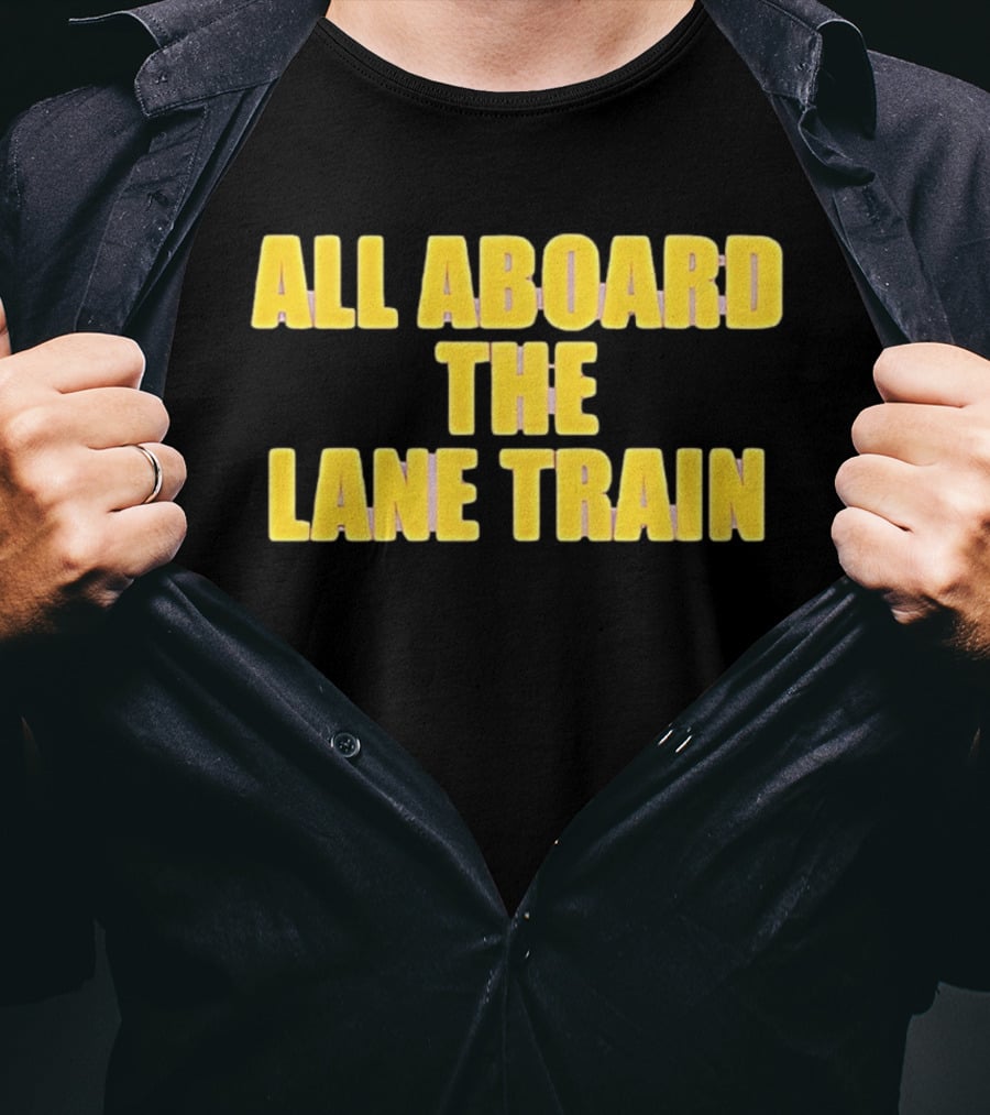 All Aboard The Lane Train Atlanta Braves T-Shirt