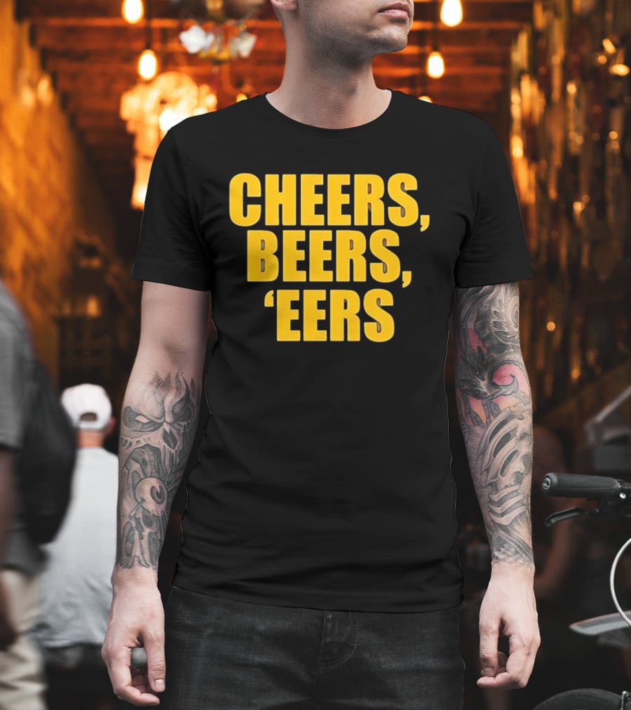 Cheers Beers Eers West Virginia Mountaineers Fans Celebration T-Shirt