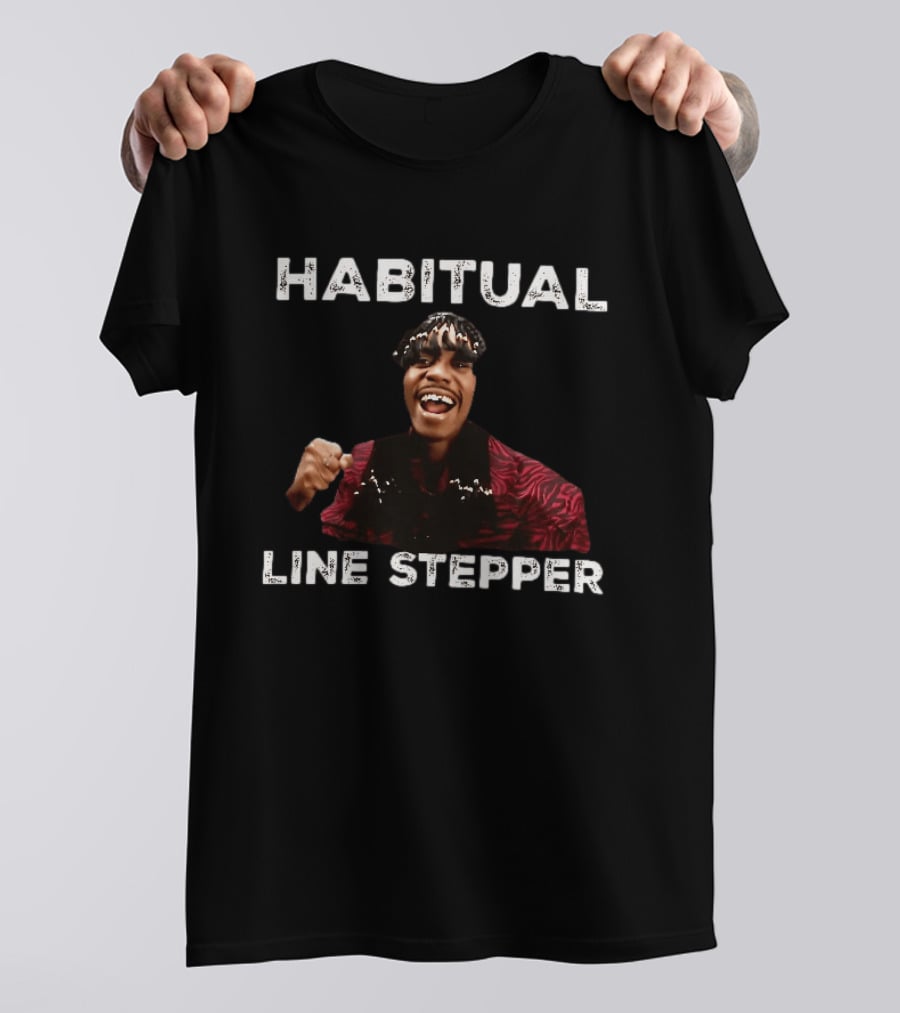 Habitual Line Stepper Rick James Comedy Skit T-Shirt