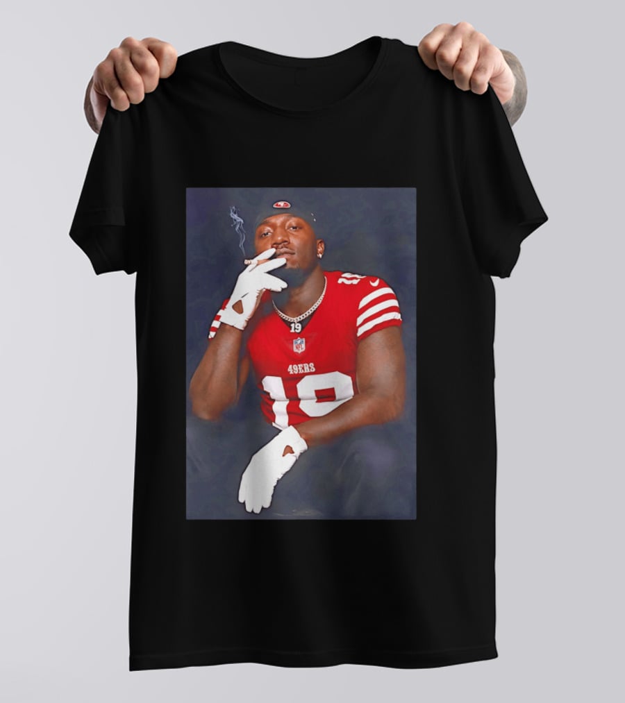 Deebo Samuel 19 NFL San Francisco 49ers Smoking T-Shirt