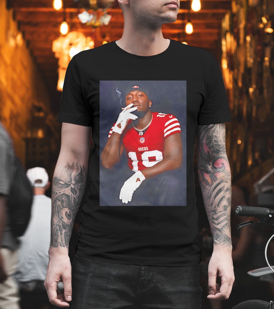 Deebo Samuel 19 NFL San Francisco 49ers Smoking T-Shirt