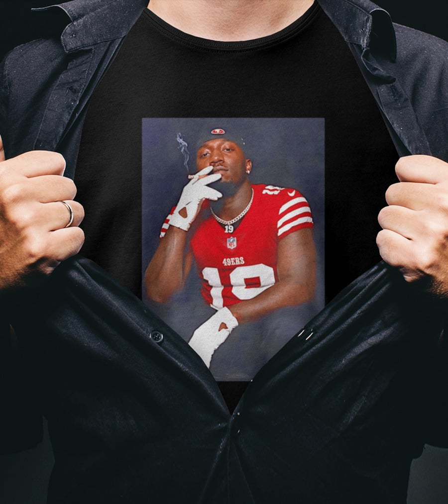 Deebo Samuel 19 NFL San Francisco 49ers Smoking T-Shirt