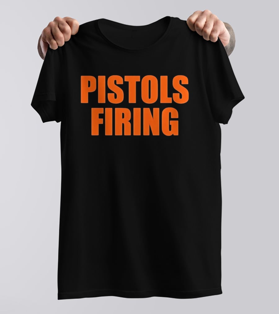 Pistols Firing Oklahoma State Cowboys T-Shirt