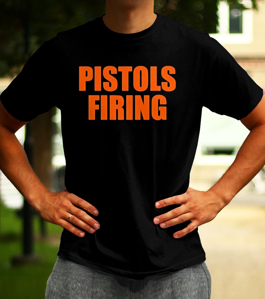 Pistols Firing Oklahoma State Cowboys T-Shirt