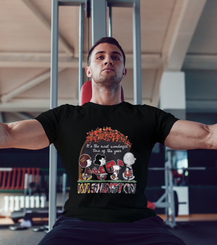 It’s The Most Wonderful Time Of The Year Washington Peanuts T-Shirt