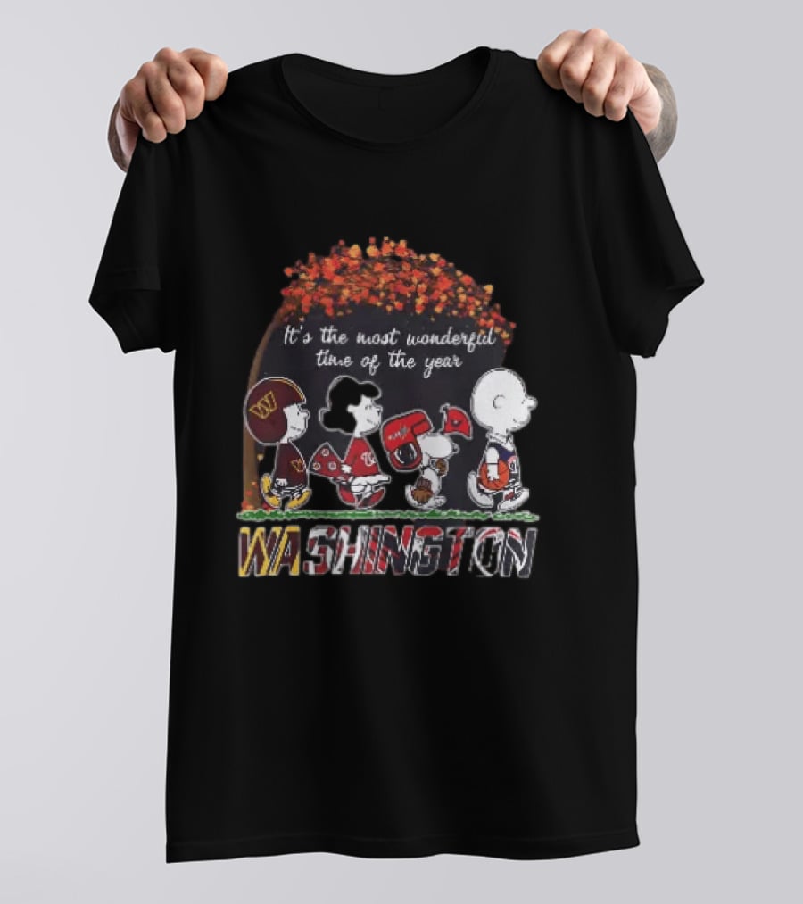 It’s The Most Wonderful Time Of The Year Washington Peanuts T-Shirt