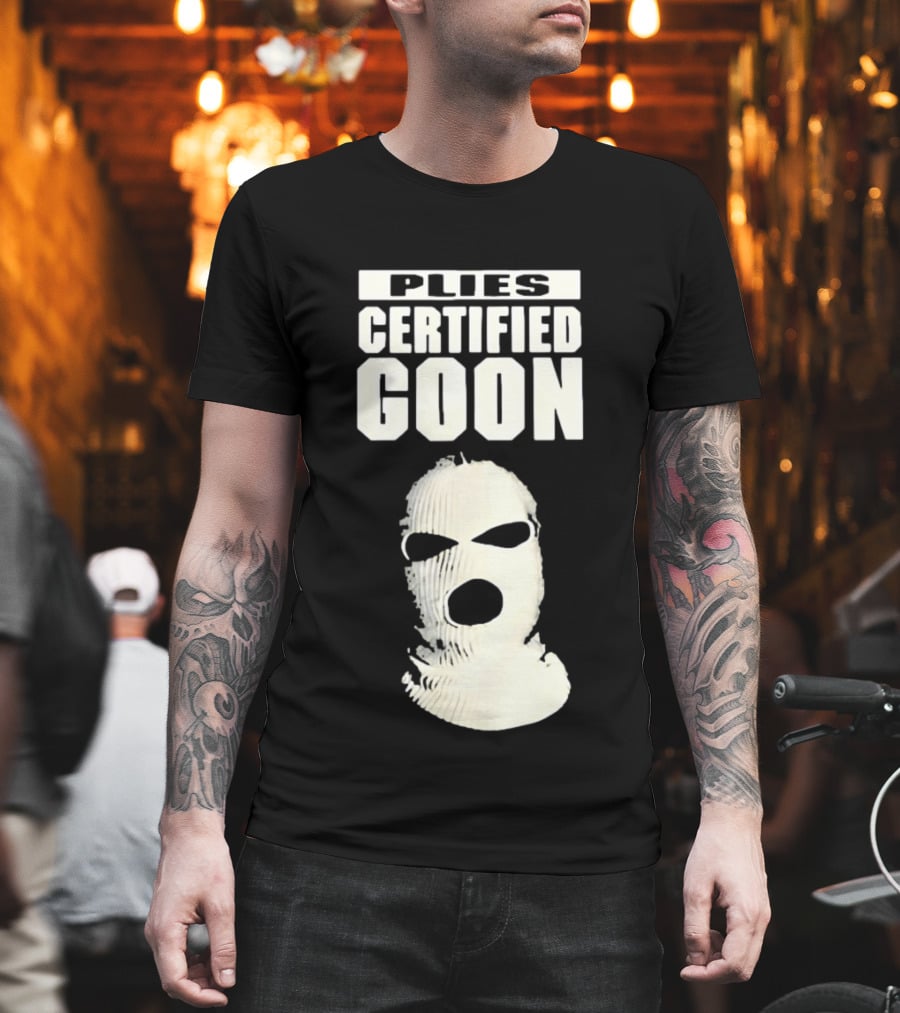 Plies Certified Goon Ski Mask T-Shirt