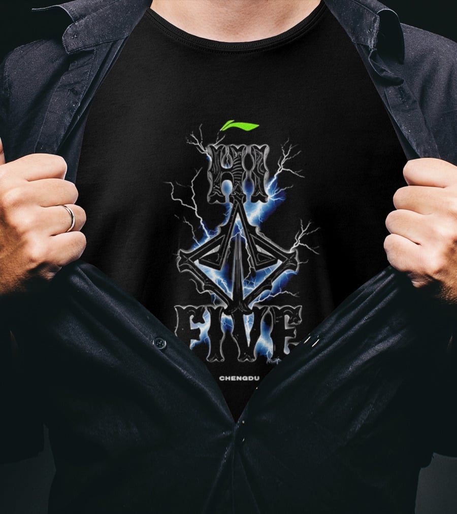 Jimmy Butler LiNing Hi Five Lightning China Tour T-Shirt