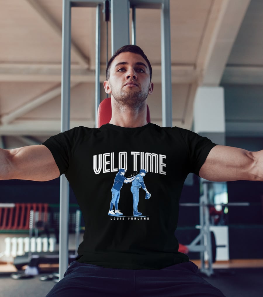 Velo Time Louis Varland Toronto Baseball T-Shirt