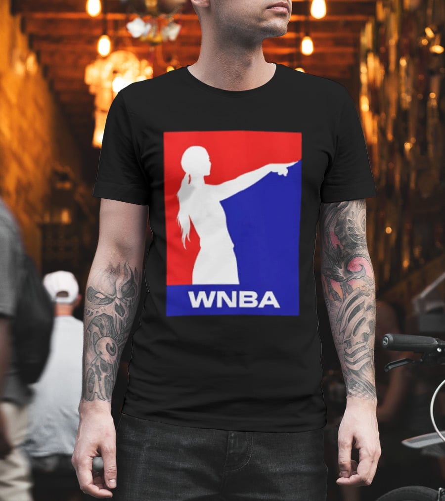 WNBA Red And Blue Sophie Cunningham Basketball T-Shirt