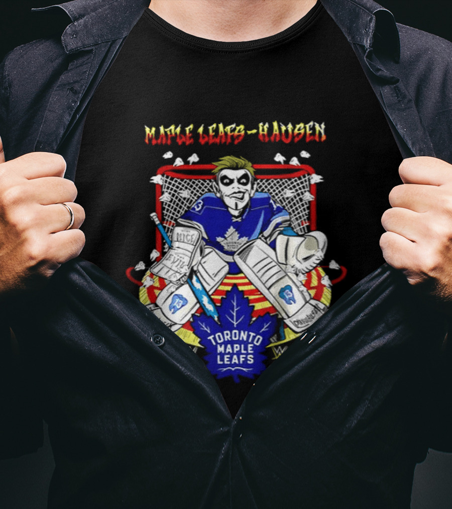 Toronto Maple Leafs Danhausen NHL Hockey WWE T-Shirt