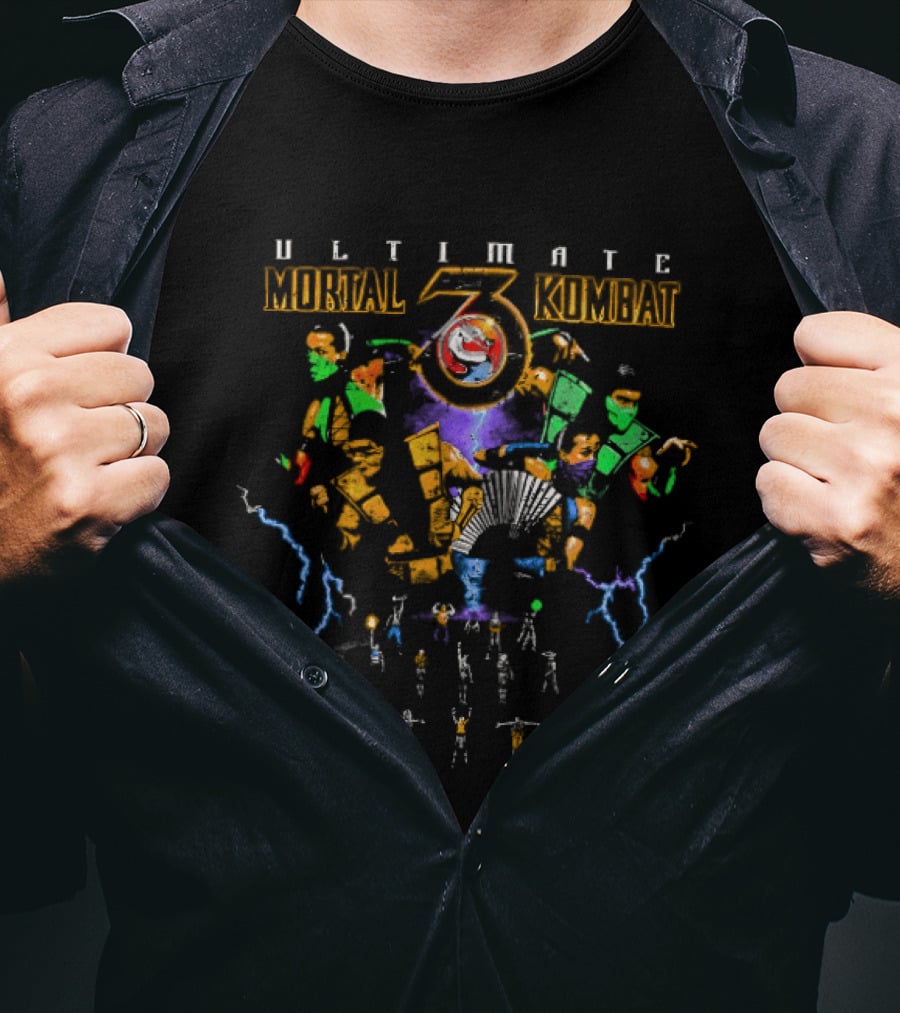 Ultimate Mortal Kombat 3 Characters T-Shirt