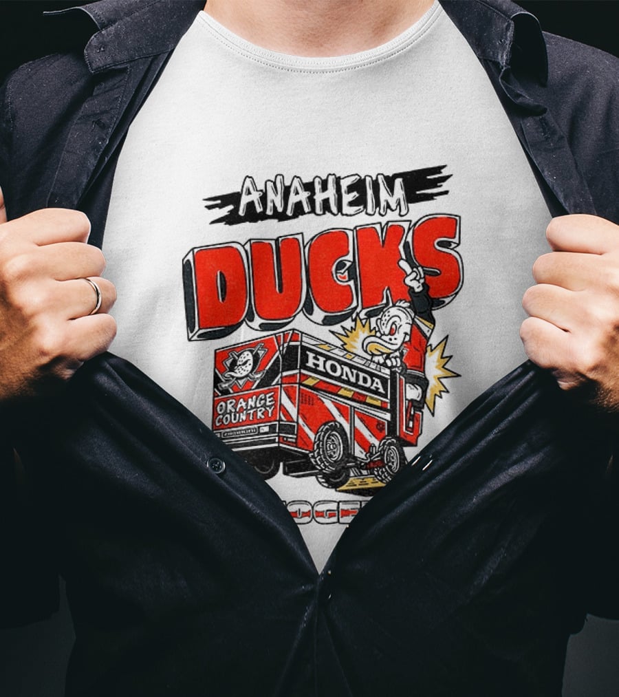 Anaheim Ducks Hockey Create Culture Honda Fly Together T-Shirt