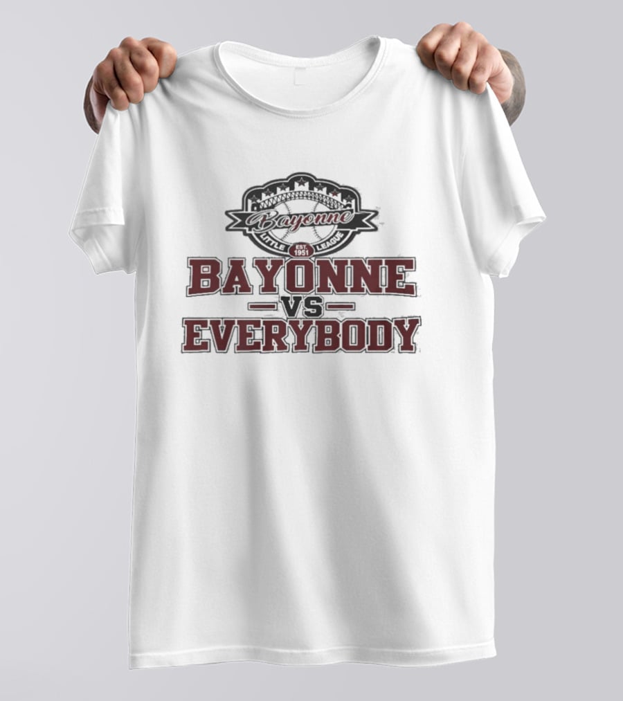 Bayonne Little League Vs Everybody Established 1951 T-Shirt