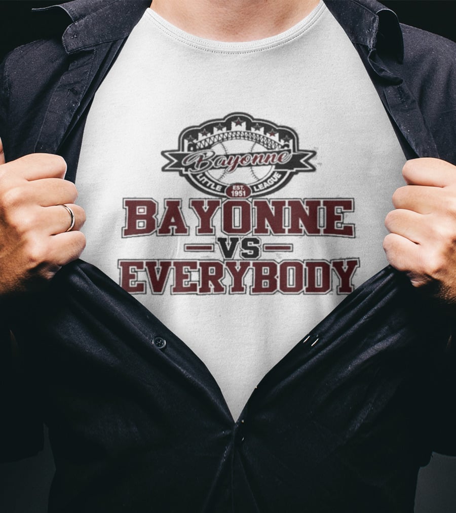 Bayonne Little League Vs Everybody Established 1951 T-Shirt