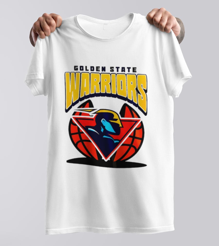 Golden State Warriors NBA 2026 Mania Retro Logo Basketball T-Shirt