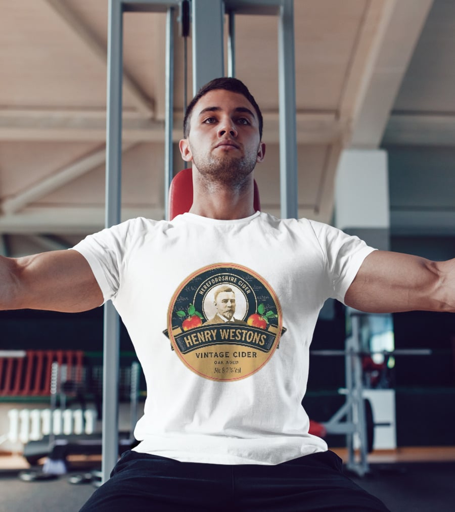 Herefordshire Cider Henry Westons Vintage Cider Oak Aged Alc 8.2 Vol T-Shirt