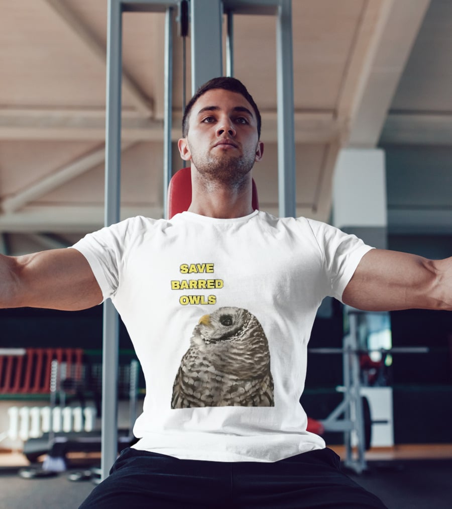 Save Barred Owls Barred Owl Conservation Appeal T-Shirt