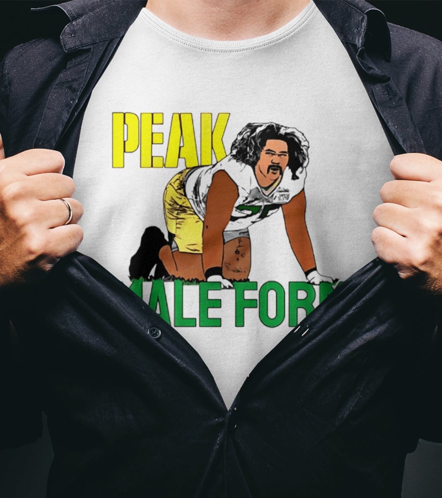 Sean Rhyan Peak Male Form Green Bay Packers Football T-Shirt