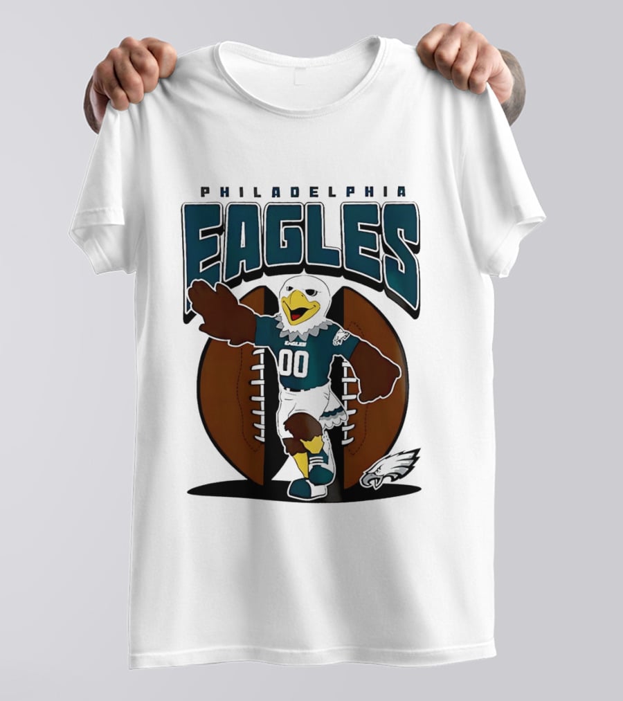 Philadelphia Eagles Swoop Mascot Football 2026 T-Shirt
