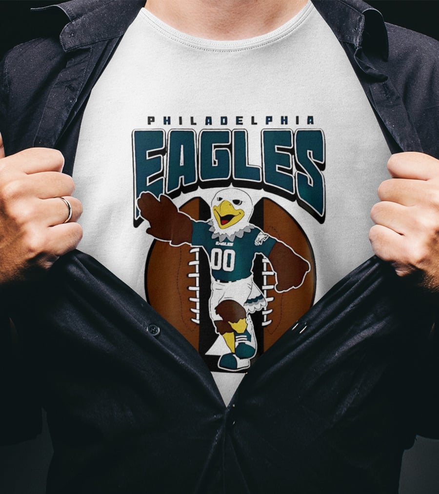 Philadelphia Eagles Swoop Mascot Football 2026 T-Shirt