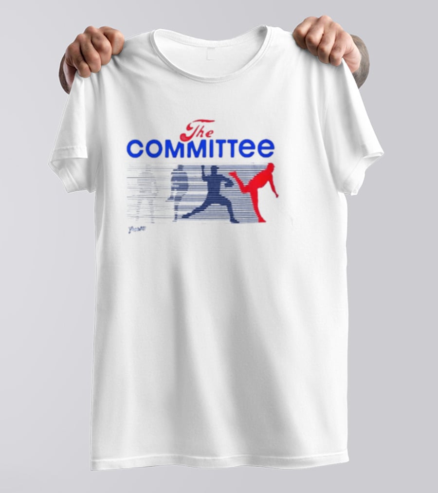 The Committee Pitching Evolution Baseball Journey T-Shirt