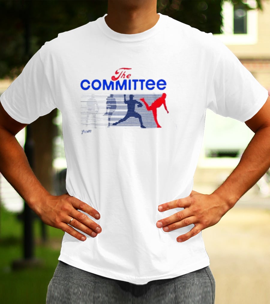 The Committee Pitching Evolution Baseball Journey T-Shirt