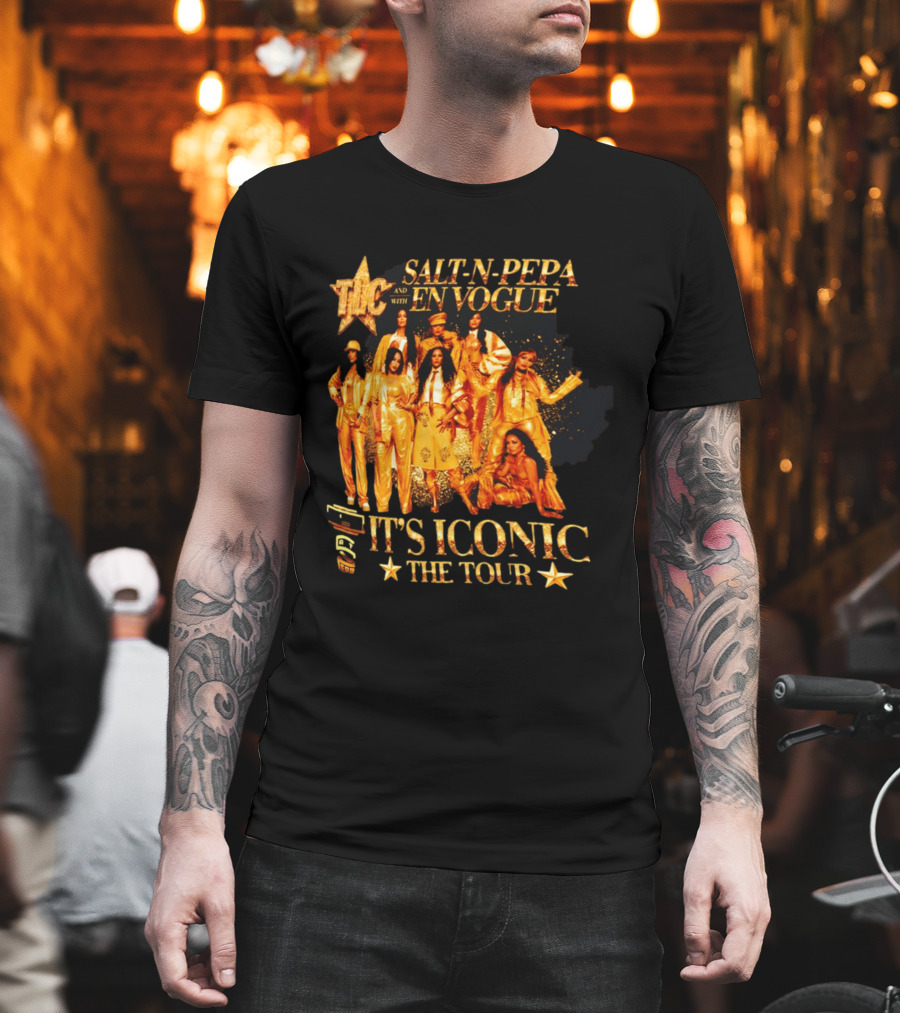 TLC Salt N Pepa And En Vogue It's Iconic The Tour T-Shirt