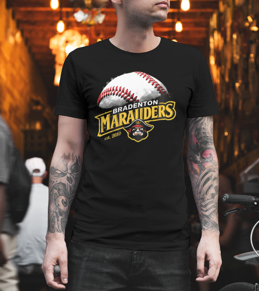 Bradenton Marauders Y2K Night Giveaway 2026 Baseball Pirate T-Shirt