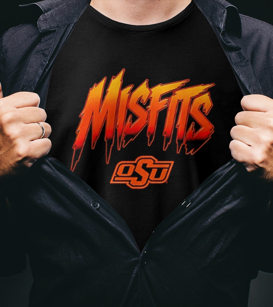 Misfits Oklahoma State Cowboys OSU T-Shirt