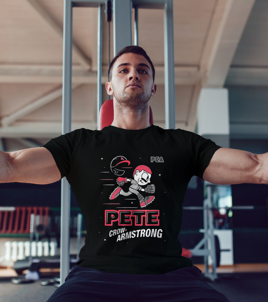 PCA Pete Crow Armstrong Super Speed Video Game Numbers T-Shirt