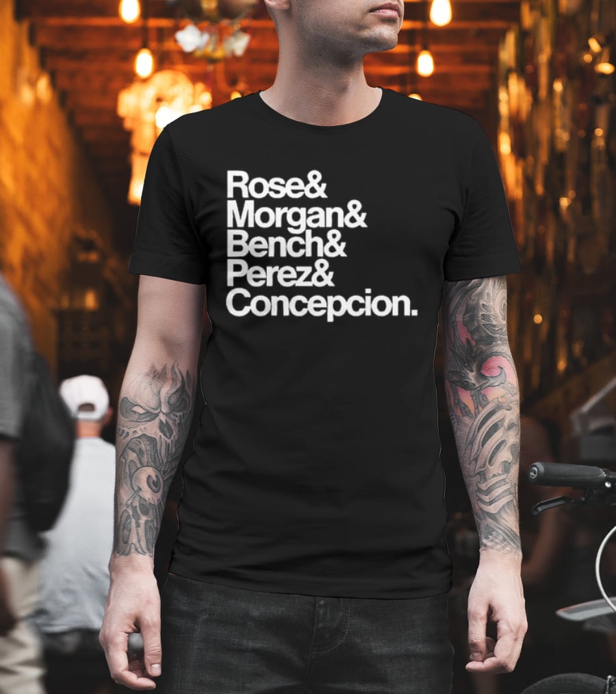 Rose Morgan Bench Perez Concepcion List T-Shirt
