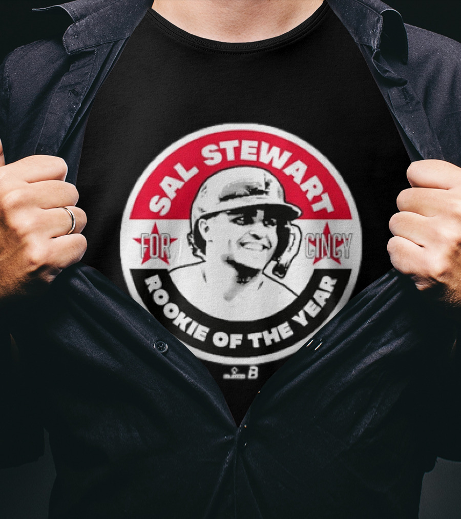 Sal Stewart For Cincy Rookie Of The Year T-Shirt