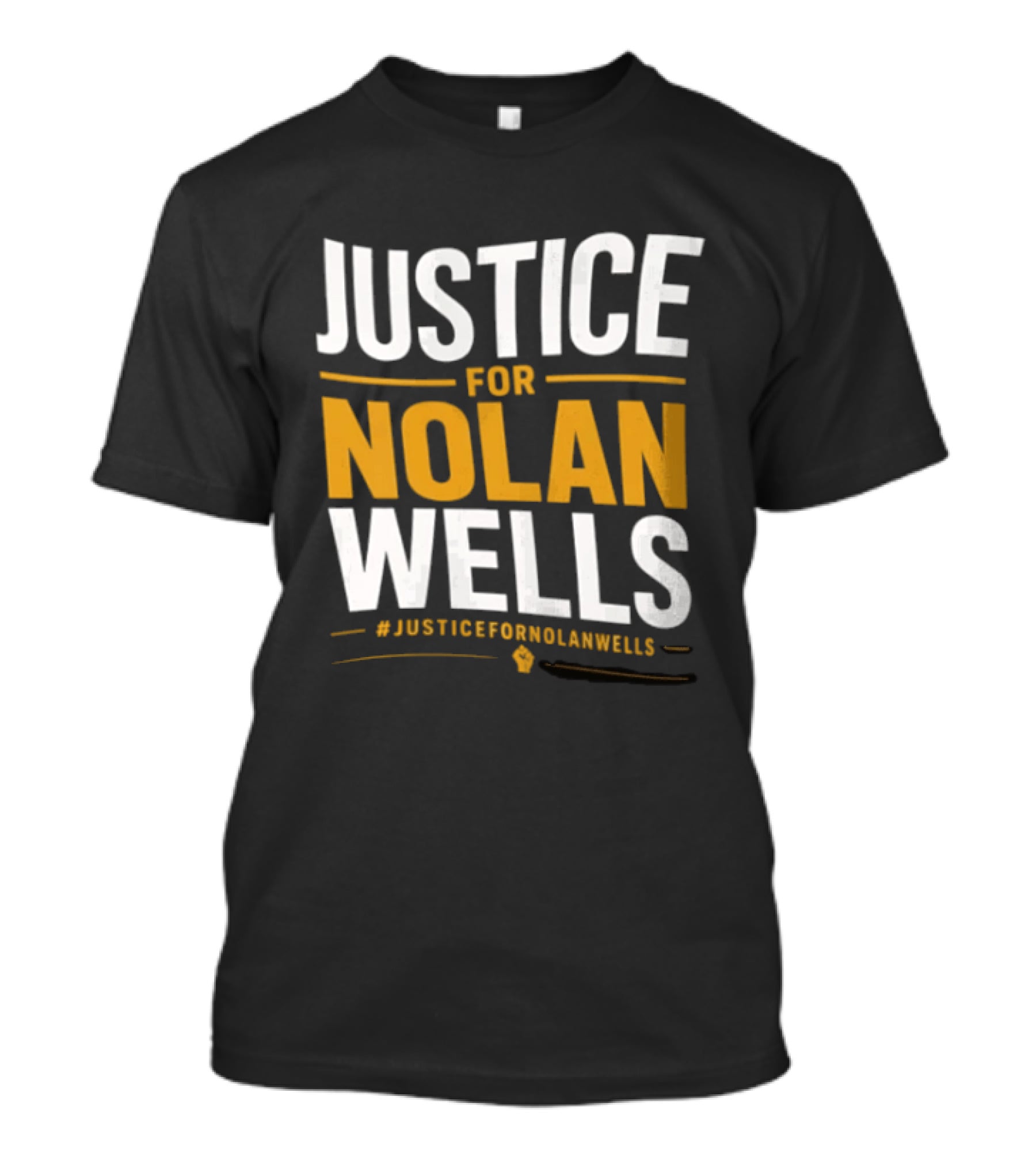 Justice For Nolan Wells #JusticeForNolanWells Awareness T-Shirt
